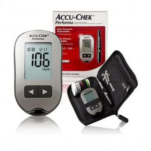מד סוכר  נוח לשימוש ACCU CHEK PERFORMA MG/DL