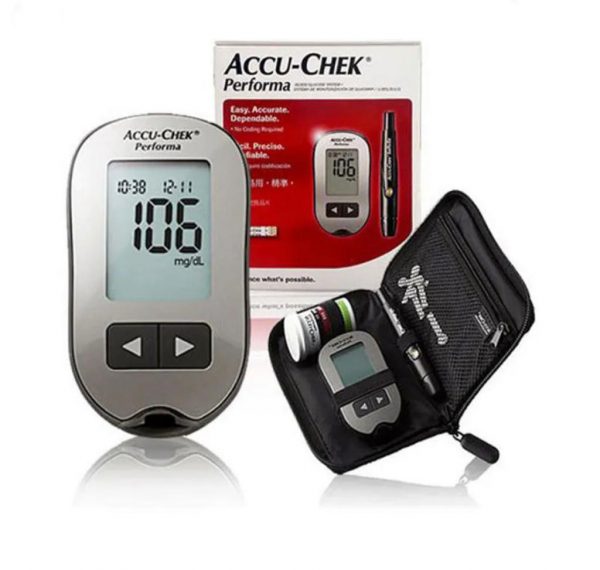 מד סוכר  נוח לשימוש ACCU CHEK PERFORMA MG/DL