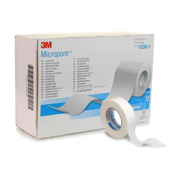 MIcropore 3M מיקופור נייר גליל 1.25 ס״מ