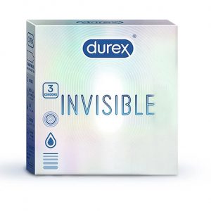 דק במיוחד Durex invisible ultra thin 3x קונדומים  דורקס